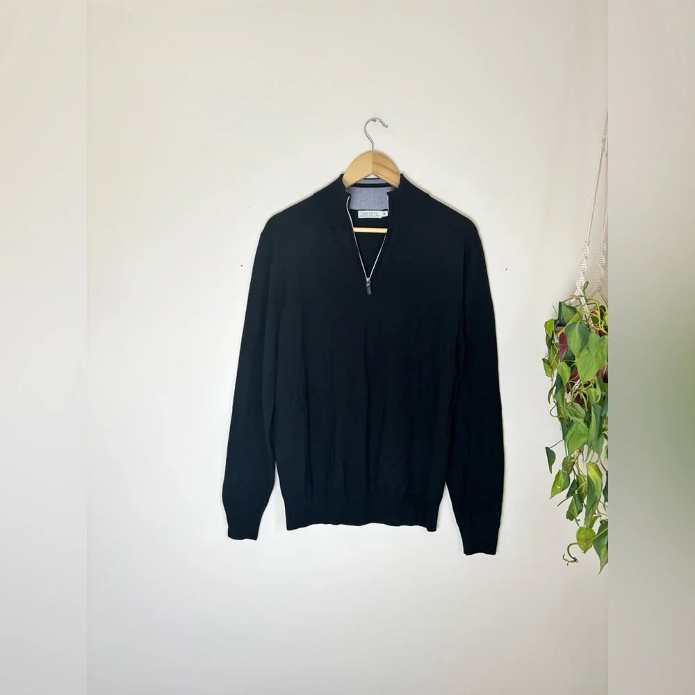 Collars & Co Australian Merino Wool Quarter Zip